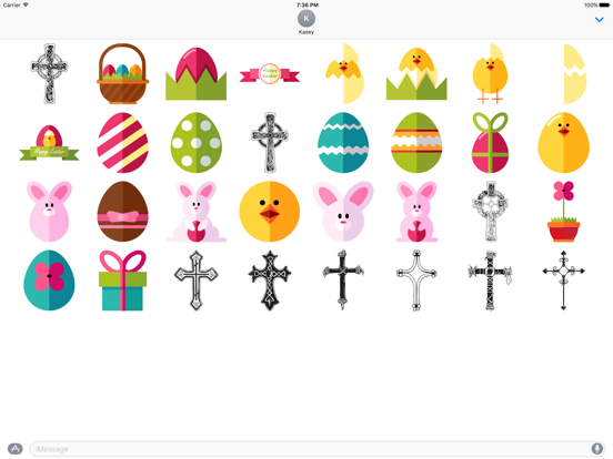 Screenshot #4 pour Autocollants de Pâques