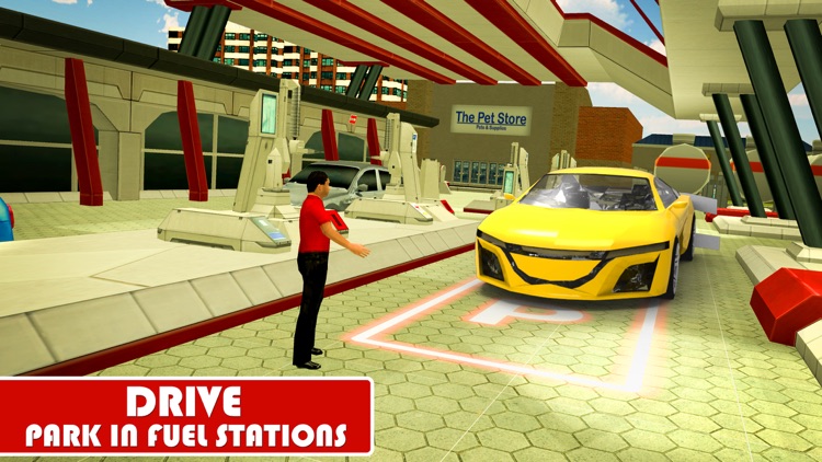 Service Station Car Parking & Ultra Vehicle Game