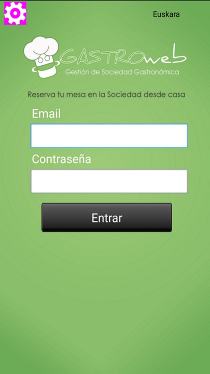 GastroWeb Gestión de Sociedad