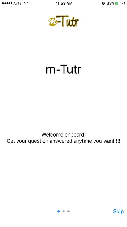 m-Tutr - Instant homework help