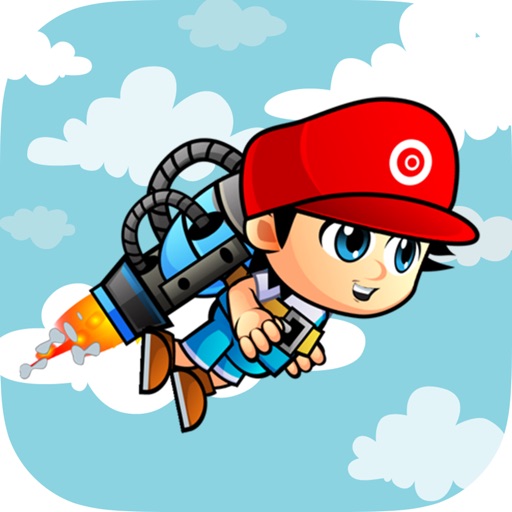 Happy Jetpack Wing - Fly Float keep Star in Sky Icon