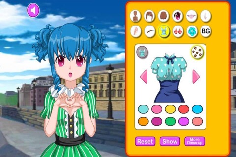 Anime Princess : Dress up screenshot 2