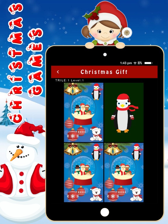 Screenshot #5 pour Kids santa Game - Christmas Party for Toddler
