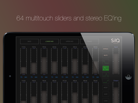 Screenshot #2 for SilQ Equalizer - 32 Band Stereo Equalizer