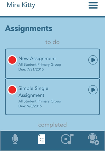 Charms Blue – Student App screenshot 3