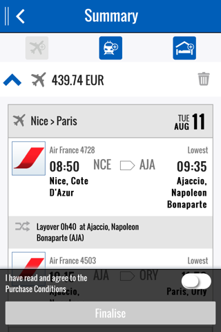 Amadeus e-Travel Management screenshot 3