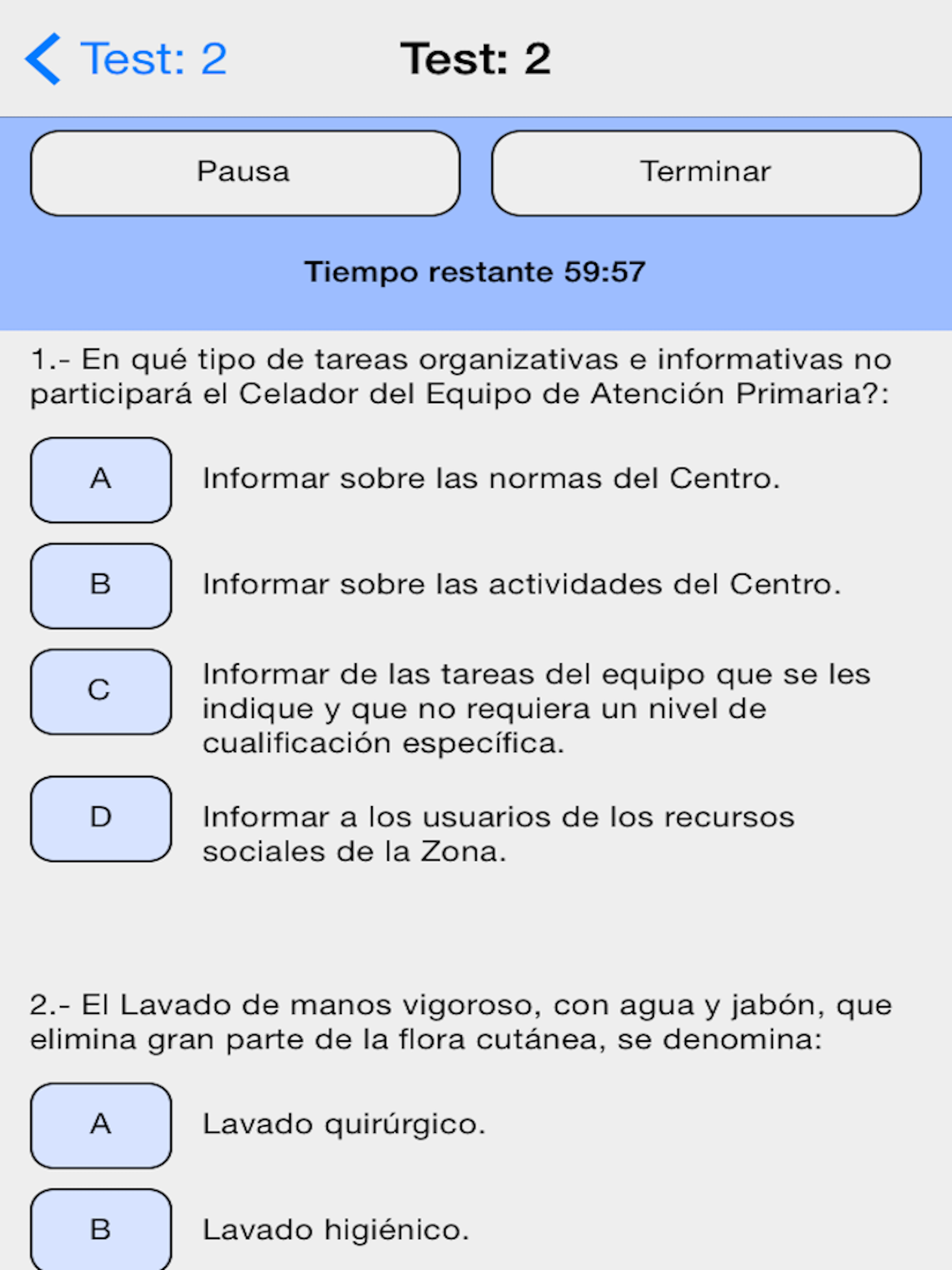 Medicina General Test