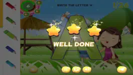 Game screenshot ABC Tracing Letters Learning How to Write Alphabet apk