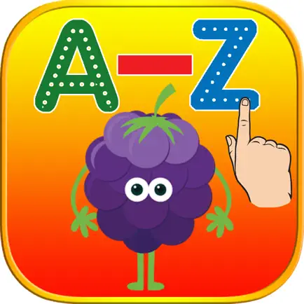 A-Z английского алфавита Дети - Фрукты и овощи Читы
