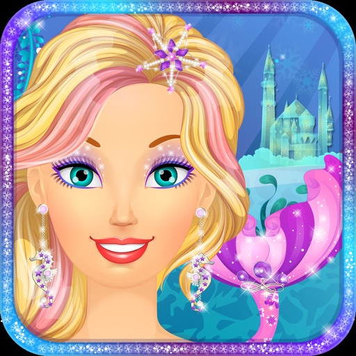 Ice Princess Mermaid Salon: Girls Makeover Games Icon