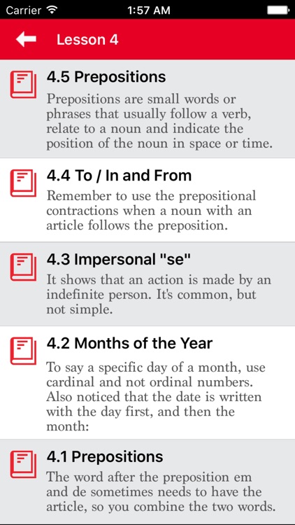 Portuguese Grammar - Improve your skill screenshot-4