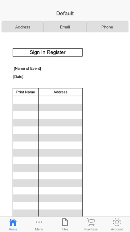 Attendance Log