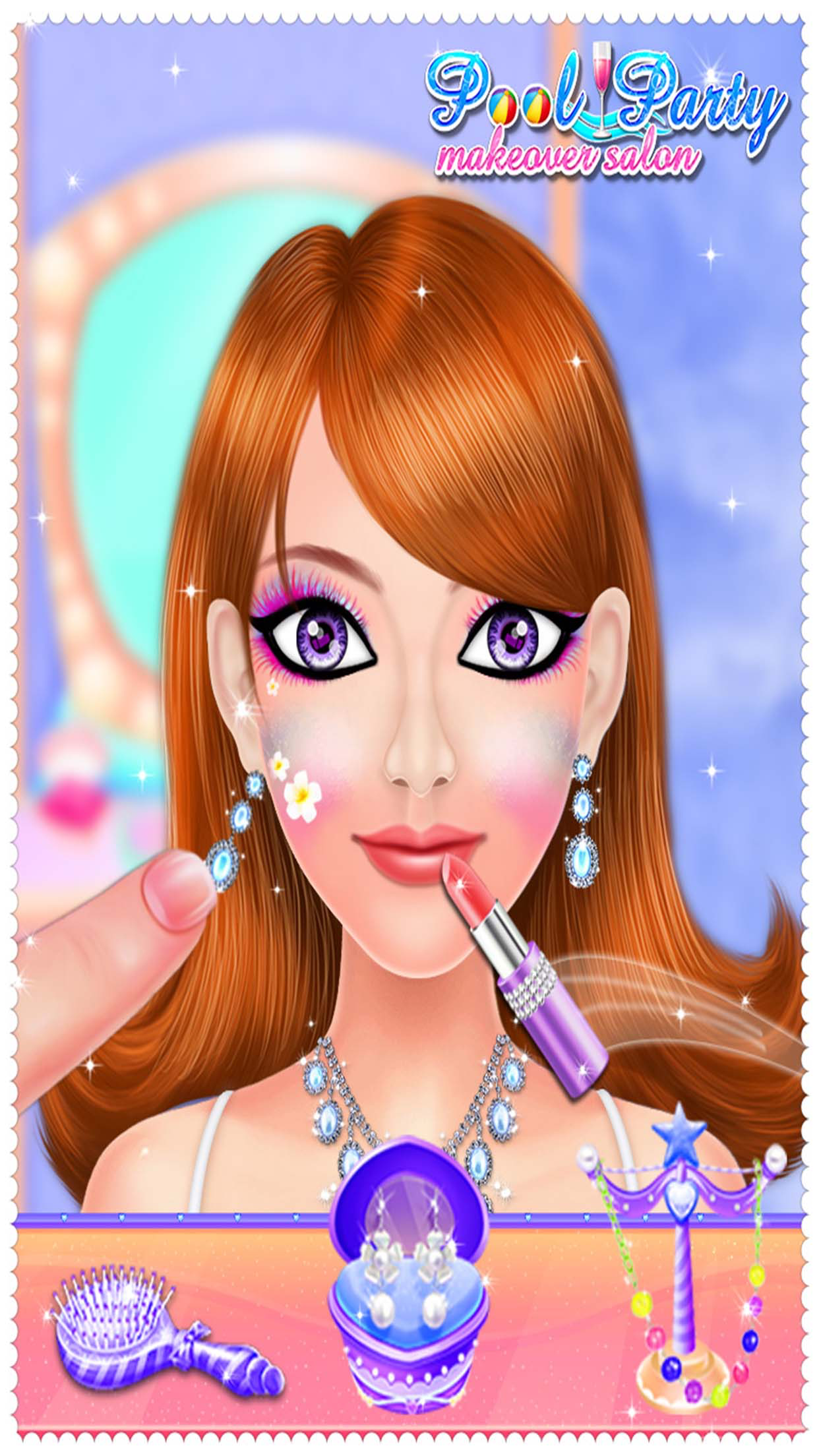 Pool Party Makeover Salon - Girls Games for kids