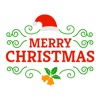 Christmas Typography - Christmas Wish Stickers