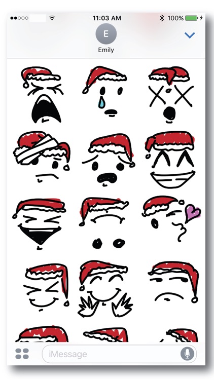 Simple Christmas Emoji screenshot-3