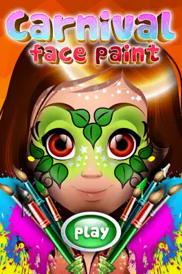 Game screenshot Carnival Face Paint - Kids Salon & Christmas Games mod apk