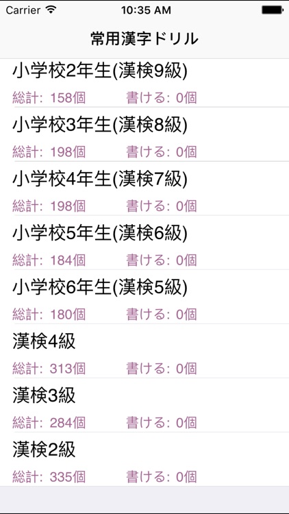 手書き日本語常用漢字ドリル By Devbetter
