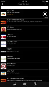 Costa Rican Radio screenshot #2 for iPhone