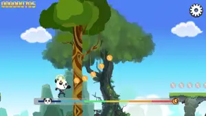 Ninja panda angry run game screenshot #3 for iPhone