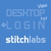 DESKTOP VIEW + LOGIN for stitchlabs