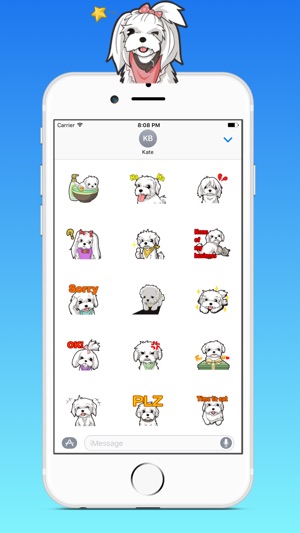 Maltese Dog Sticker(圖1)-速報App