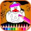 Happy Halloween Coloring Book - Free Game