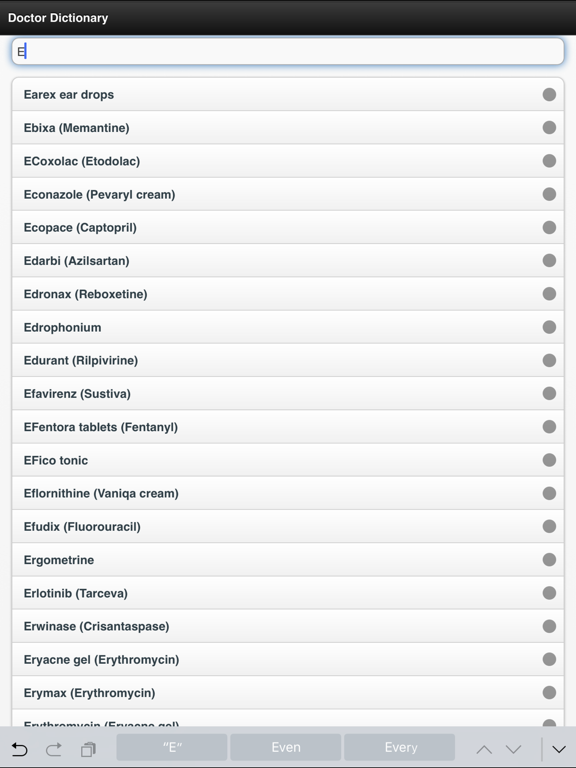 Doctor Dictionary Offline iPad screenshot