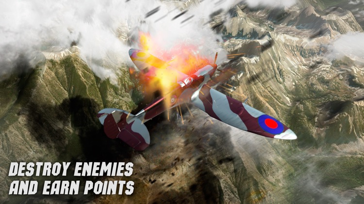 War Air Combat Battle 3D Full screenshot-3