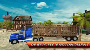 Zoo Animal Transport 3d Simulator 2017 screenshot #4 for iPhone