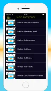 Radio Argentine FM - Live Radios Stations Online screenshot #1 for iPhone