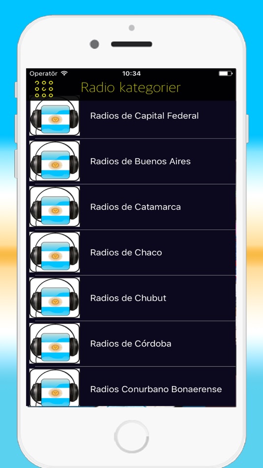 Radio Argentine FM - Live Radios Stations Online - 1.4.0 - (iOS)
