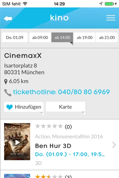 kinoradar - Kino, Filme & mehr