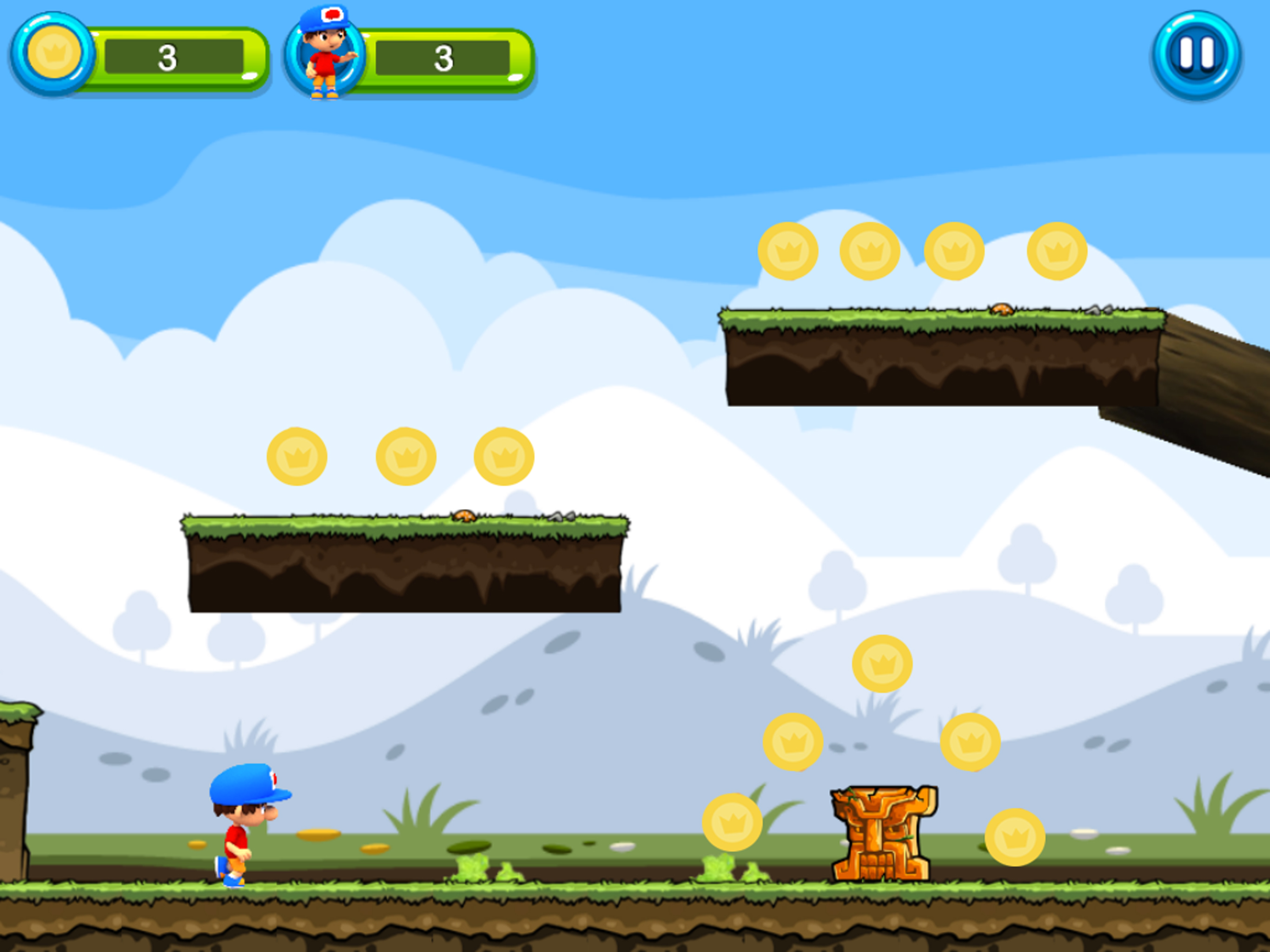 Super Boy Run Jungle World Adventure screenshot 5