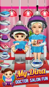 My Dina Salon Doctor Kids Games (Girls & Boys) screenshot #1 for iPhone