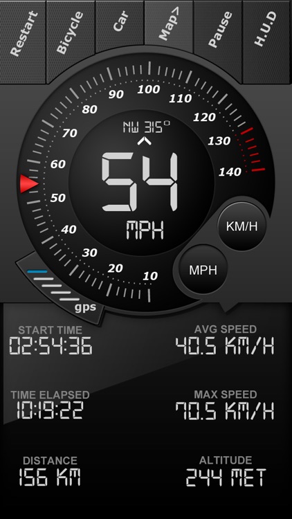 Speedometer+ G12 (Car, Bike speedometer)