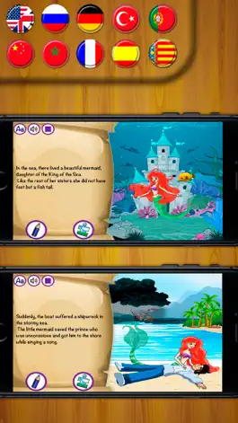 Game screenshot Tale of the Little Mermaid - interactive books hack