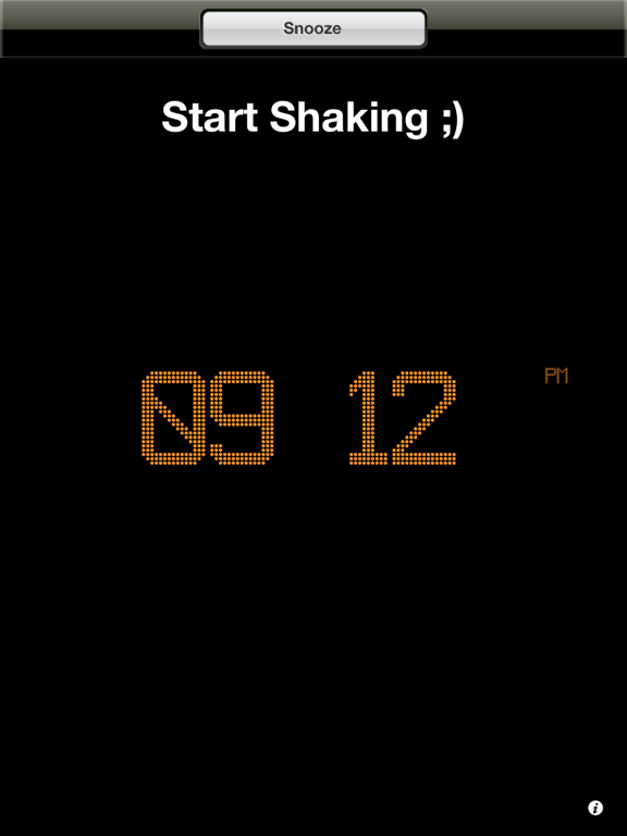 Shake Awake Lite iPad screenshot 5 - Productivity app