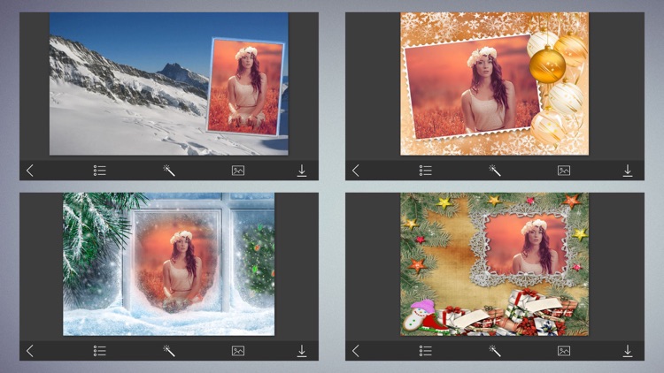 Creative Christmas Photo Frame - Colorful Frames screenshot-3
