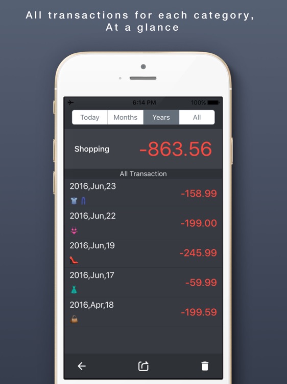 My Money Book Next2-Spending Tracker,Money Monitor screenshot-4