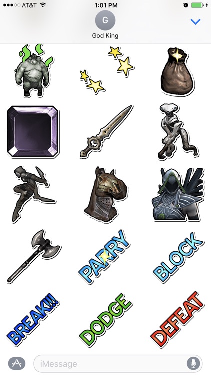 Infinity Blade Stickers screenshot-3