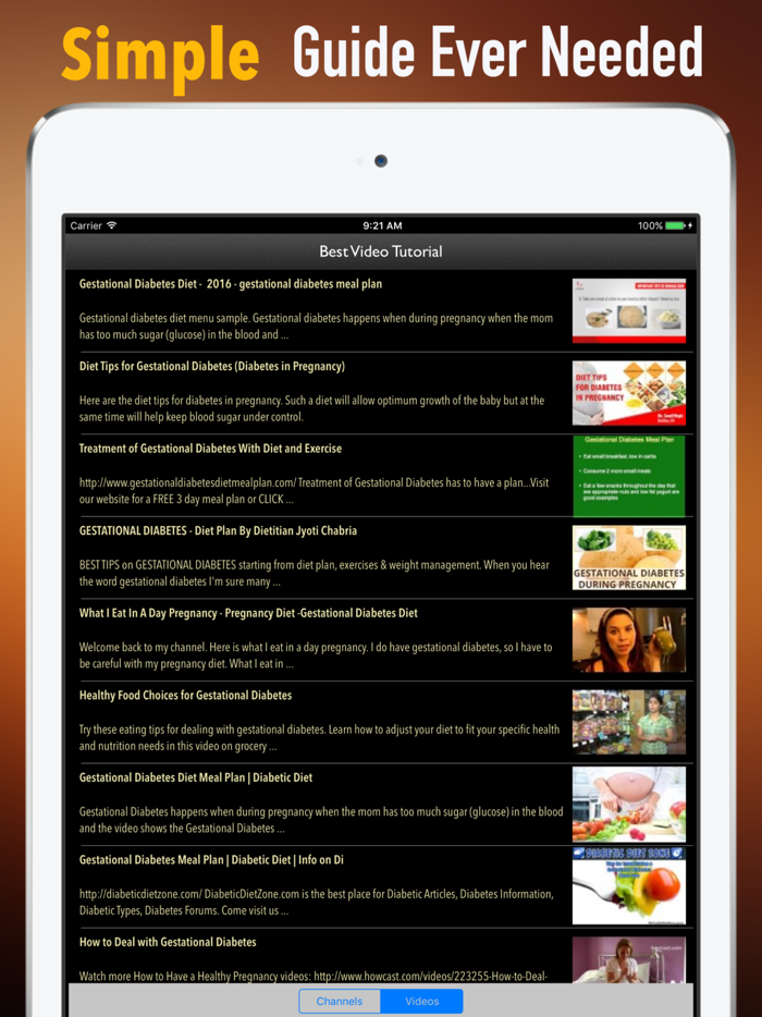 妊娠糖尿病饮食知识百科快速自学参考指南和教程视频