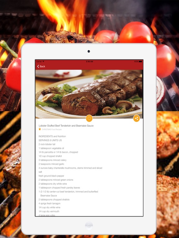 Screenshot #6 pour Healthy Food Recipes & Recette Tasty Pour Noël App
