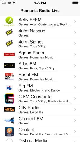 Game screenshot Romania Radio Live Player (Romanian / român) mod apk