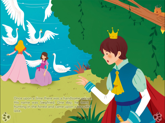 Screenshot #5 pour Swan Lake - Interactive Book iBigToy