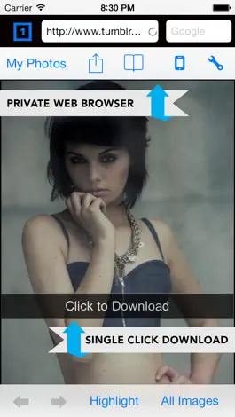 Game screenshot Photofile - Web image browser and photo downloader mod apk
