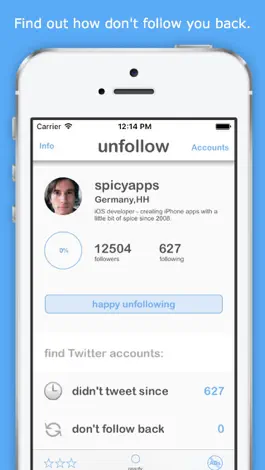 Game screenshot unfollow for Twitter - no ads mod apk