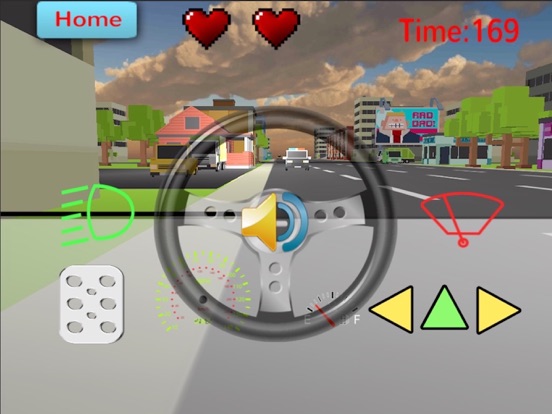 baby school bus driving simulator 3d game for toddler and kids (free)  - QCat iPad screenshot 4 - Education app