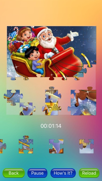 Christmas Jigsaw Game