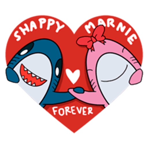 Sharks Love! Lovely Stickers!