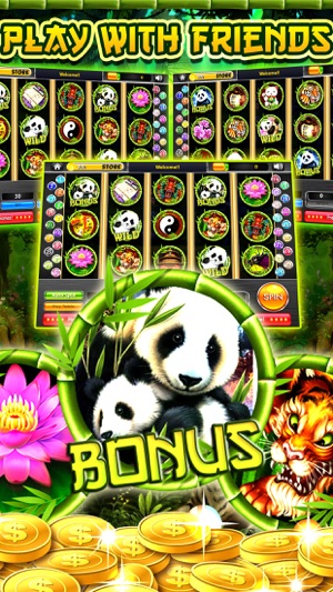 Wild Diamond Panda Slots Free Slot Machi